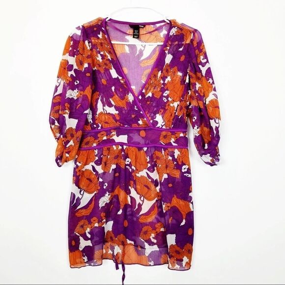 H & M Floral Blouse - Picture 1 of 6